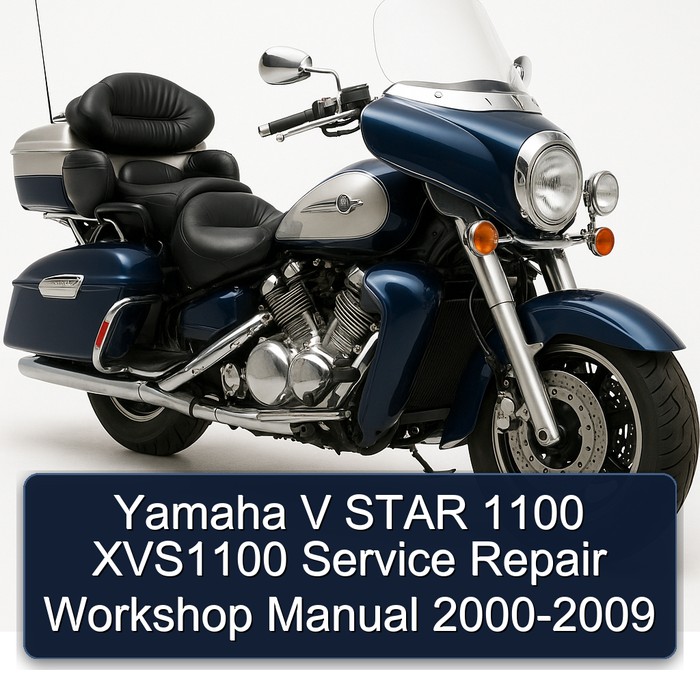 2000-2009 Yamaha Royal Star Venture V 1100 XVS1100 Service Repair Workshop Manual PDF