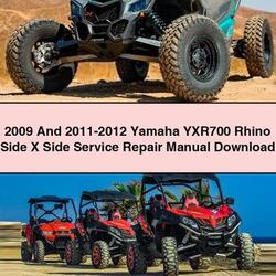 2009-2012 Yamaha YXR700 Rhino Side X Service Repair Workshop Manual PDF