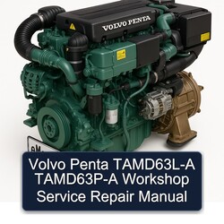 Volvo Penta Tamd63l- Tamd63p Service Repair Workshop Manual PDF