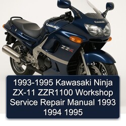 1993-1995 Kawasaki Ninja ZX-11 ZZR1100 Service Repair Workshop Manual PDF