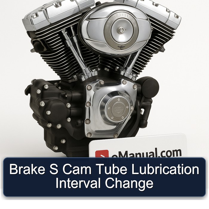Brake S Cam Tube Lubrication Interval Change