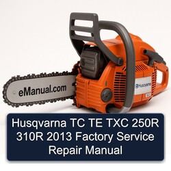 2013 Husqvarna TR650 Models TC TE TXC 250R 310R Service Repair Workshop Manual PDF