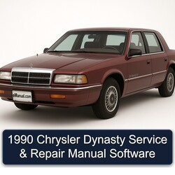 1990 Chrysler Dynasty Software Service Repair Workshop Manual PDF