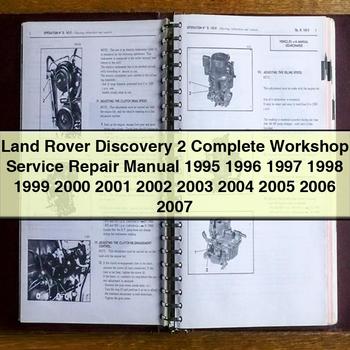 1995-2007 Land Rover Discovery Service Repair Workshop Manual PDF
