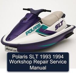 1993-1994 Polaris SLT Service Repair Workshop Manual PDF