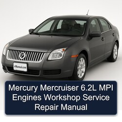Mercury Mercruiser 6.2l MPI Engines Service Repair Workshop Manual PDF