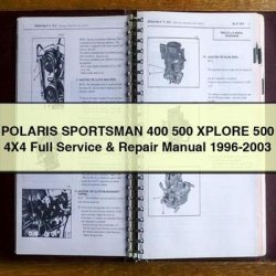 1996-2003 Polaris Sportsman 400 500 Xplore 4x4 Service Repair Workshop Manual PDF