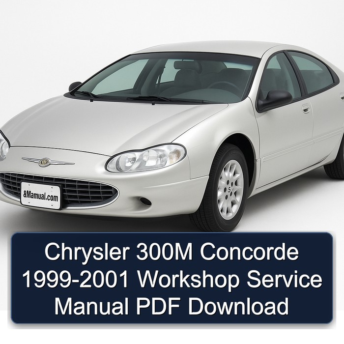 1999-2001 Chrysler Concorde 300M Service Repair Workshop Manual PDF