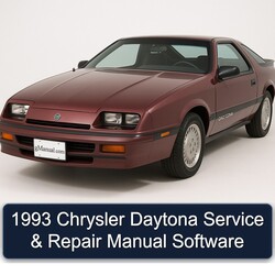 1993 Chrysler Daytona Software Service Repair Workshop Manual PDF