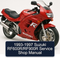 1993-1997 Suzuki RF900R Rf600r/ Shop Service Repair Workshop Manual PDF
