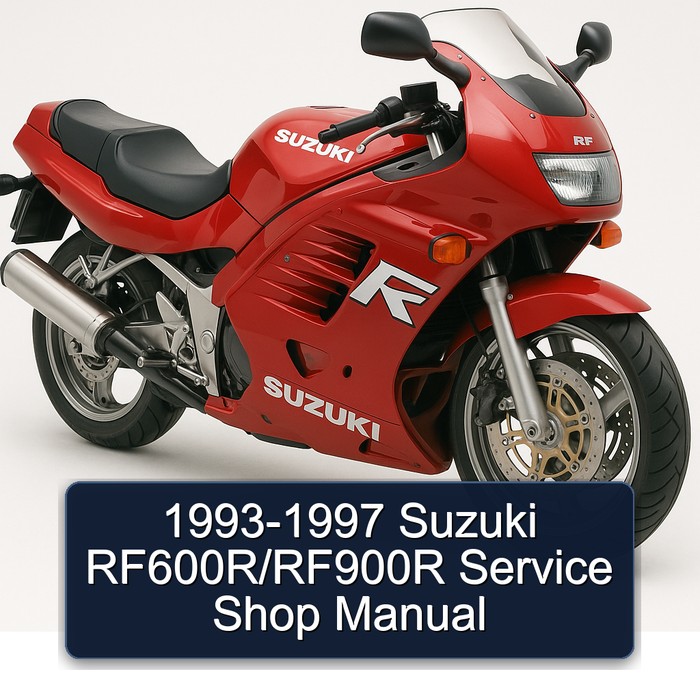 1993-1997 Suzuki RF900R Rf600r/ Shop Service Repair Workshop Manual PDF