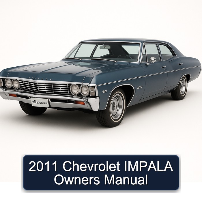 2011 Chevrolet Impala Owners Owner's Manual PDF