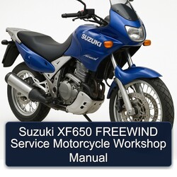 Suzuki XF650 Freewind Motorcycle Service Repair Workshop Manual PDF