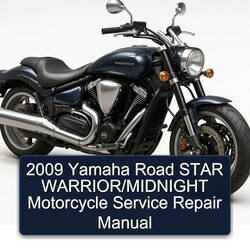 2009 Yamaha Warrior Road Star /midnight Motorcycle Service Repair Workshop Manual PDF