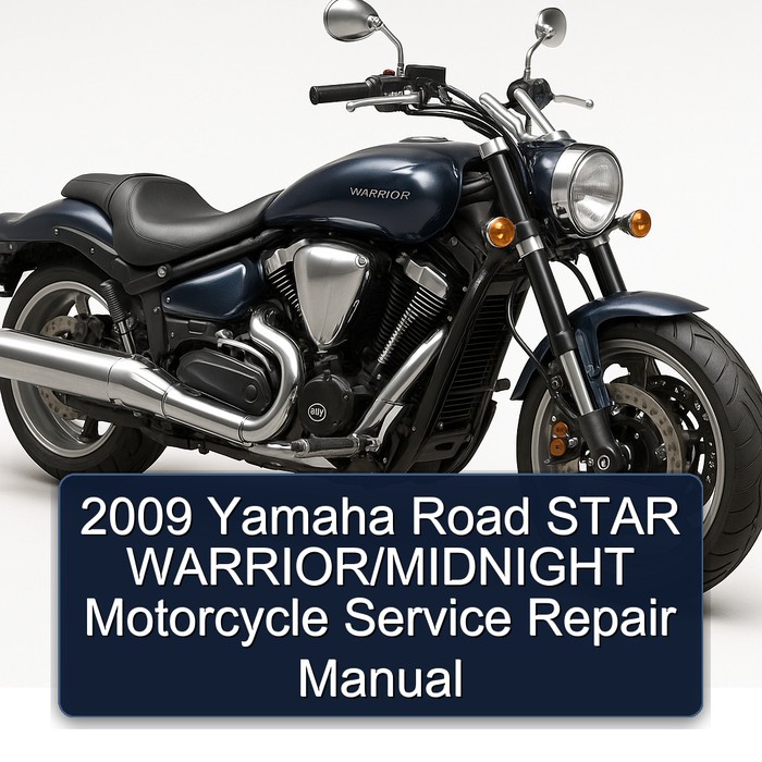 2009 Yamaha Warrior Road Star /midnight Motorcycle Service Repair Workshop Manual PDF