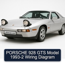 1993 Porsche 928 GTS Model -2 Electrical Wiring Diagrams PDF
