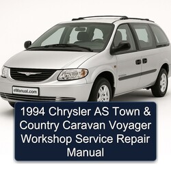 1994 Chrysler AS Town Country Caravan Voyager Service Repair Workshop Manual PDF