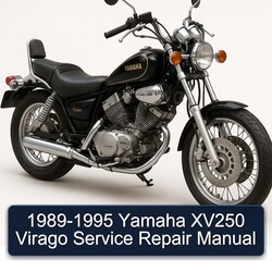 1989-1995 Yamaha Virago XV250 Service Repair Workshop Manual PDF