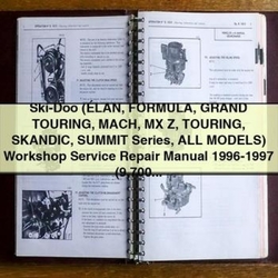 1996-1997 SKI-DOO ( Eacute;lan Formula Grand Touring Mach MX Z Skandic Summit Series All Models) - (9 700 Pages Service Repair Workshop Manual PDF