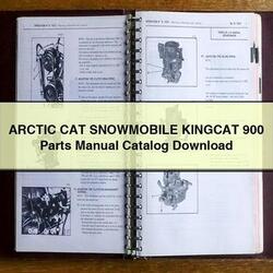 Arctic CAT Snowmobile Kingcat 900 Parts Catalog PDF