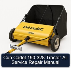 Cub Cadet 190-328 Tractor All Service Repair Workshop Manual PDF