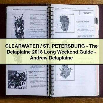 2018 Clearwater/st. Petersburg- Delaplaine Long Weekend -andrew Service Repair Workshop Manual PDF