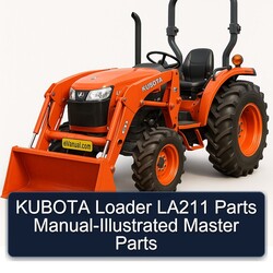 Kubota Loader LA211 Parts -illustrated Master Catalog PDF