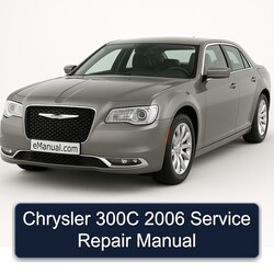 2006 Chrysler 300C Service Repair Workshop Manual PDF
