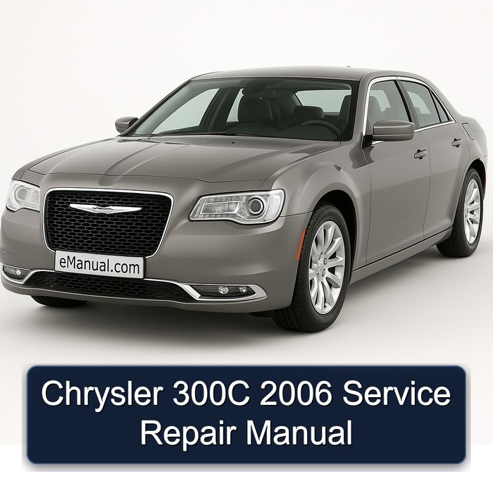 2006 Chrysler 300C Service Repair Workshop Manual PDF