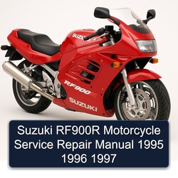 1995-1997 Suzuki RF900R Motorcycle Service Repair Workshop Manual PDF