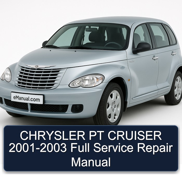 2001-2003 Chrysler PT Cruiser Service Repair Workshop Manual PDF