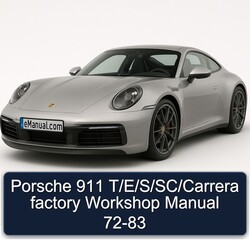 1972-1983 Porsche 911 T/e/s/sc/carrera Service Repair Workshop Manual PDF