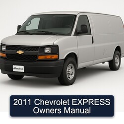2011 Chevrolet Express Owners Owner's Manual PDF