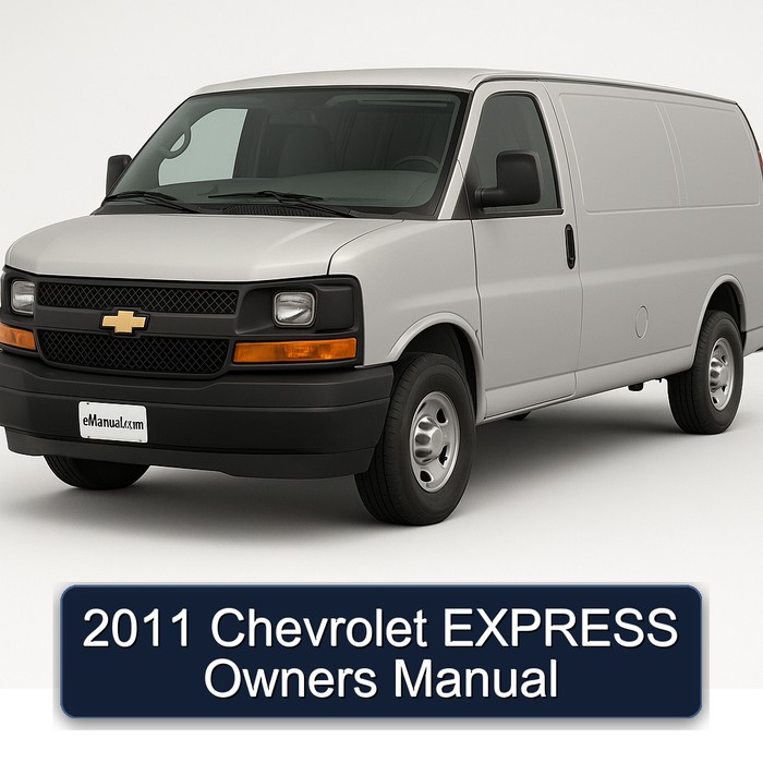 2011 Chevrolet Express Owners Owner's Manual PDF