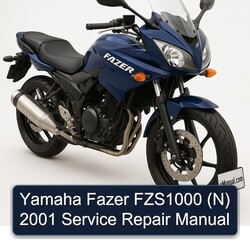 2001 Yamaha Fazer FZS1000 (N) Service Repair Workshop Manual PDF