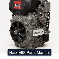 Hatz E88 Parts Catalog PDF