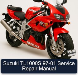 1997-2001 Suzuki TL1000 TL1000S Service Repair Workshop Manual PDF