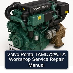 Volvo Penta Tamd72wj Service Repair Workshop Manual PDF
