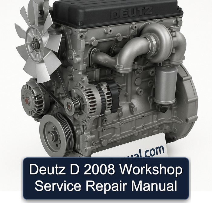 2008 Deutz D Series Service Repair Workshop Manual PDF