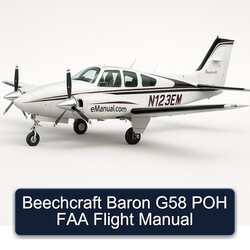 Beechcraft Baron G58 POH FAA Flight Service Repair Workshop Manual PDF
