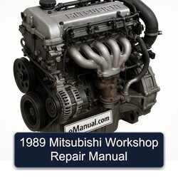 1989 Mitsubishi 6 A Series Service Repair Workshop Manual PDF
