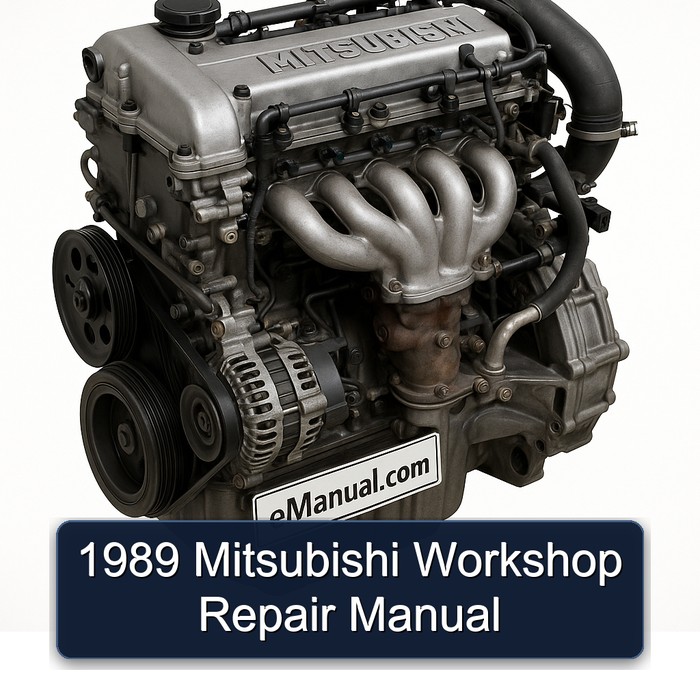 1989 Mitsubishi 6 A Series Service Repair Workshop Manual PDF