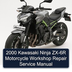 2000 Kawasaki Ninja ZX-6R Motorcycle Service Repair Workshop Manual PDF