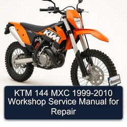 1999-2010 KTM 144 MXC Service Repair Workshop Manual PDF