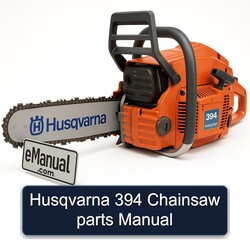 Husqvarna 394 Chainsaw Parts Catalog PDF