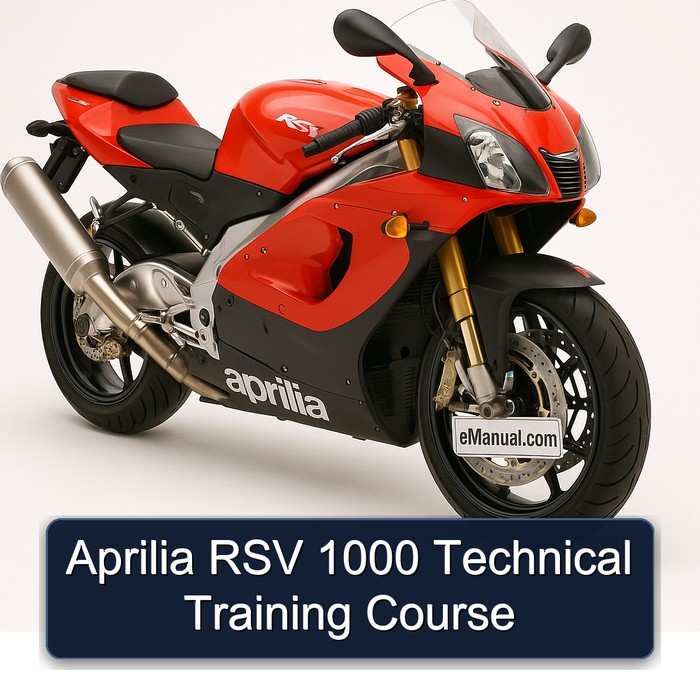 Aprilia RSV Models 1000 Training Course Technical Service Repair Workshop Manual PDF
