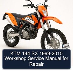 1999-2010 KTM 144 Service Repair Workshop Manual PDF