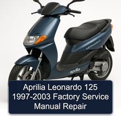 1997-2003 Aprilia Leonardo Service Repair Workshop Manual PDF