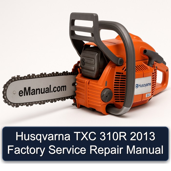 2013 Husqvarna TXC Models 310R Service Repair Workshop Manual PDF