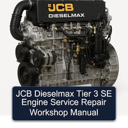 JCB Dieselmax Tier 3 SE Engine Service Repair Workshop Manual PDF